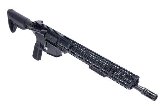 Geissele Automatics 16" Border Patrol 5.56 AR-15 Rifle has a 14.6" MK20 Super Modular Rail
